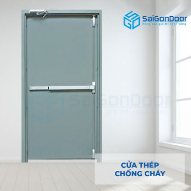 Thi công, báo giá cửa thép ngăn cháy Quận 5